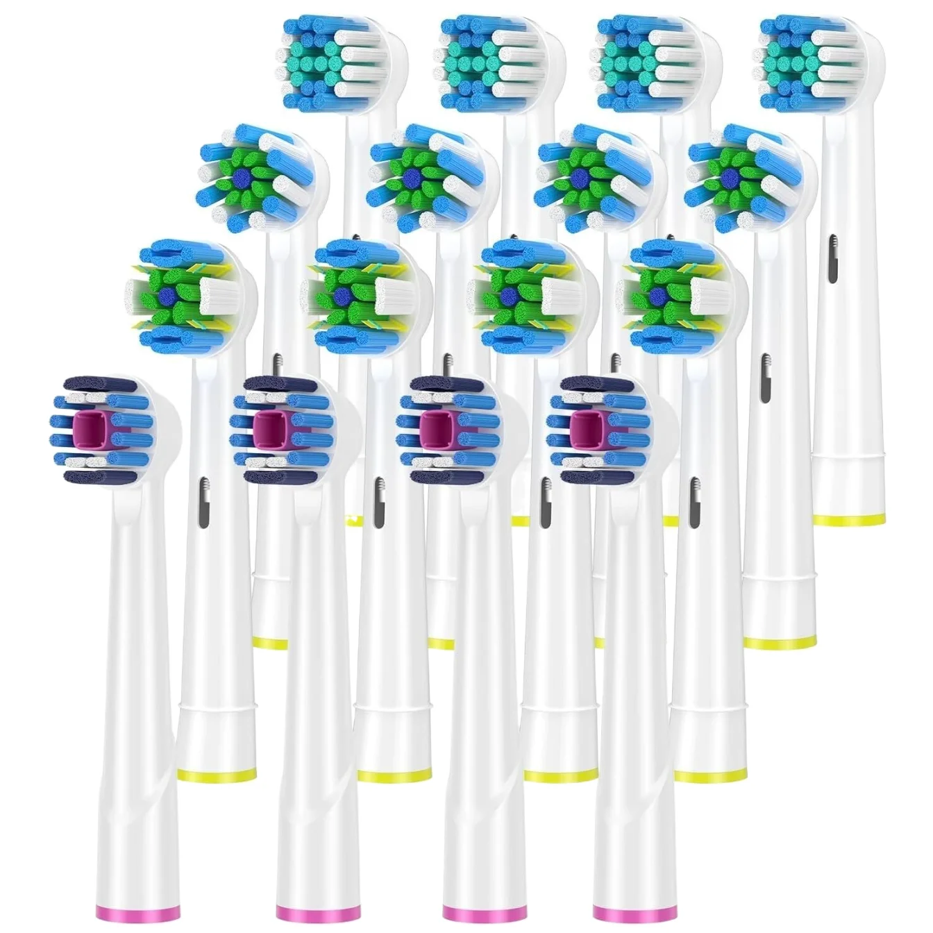 Replacement Brush Heads for Oral B Cross Floss Whitening Clean Generic Electric Toothbrush Heads for Oralb Braun