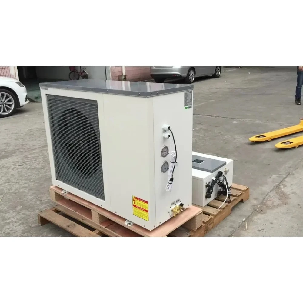 12kW Split DC Inverter air to Water  Heat Pump Air Cooled Water Chiller Heating Cooling and Hot Water