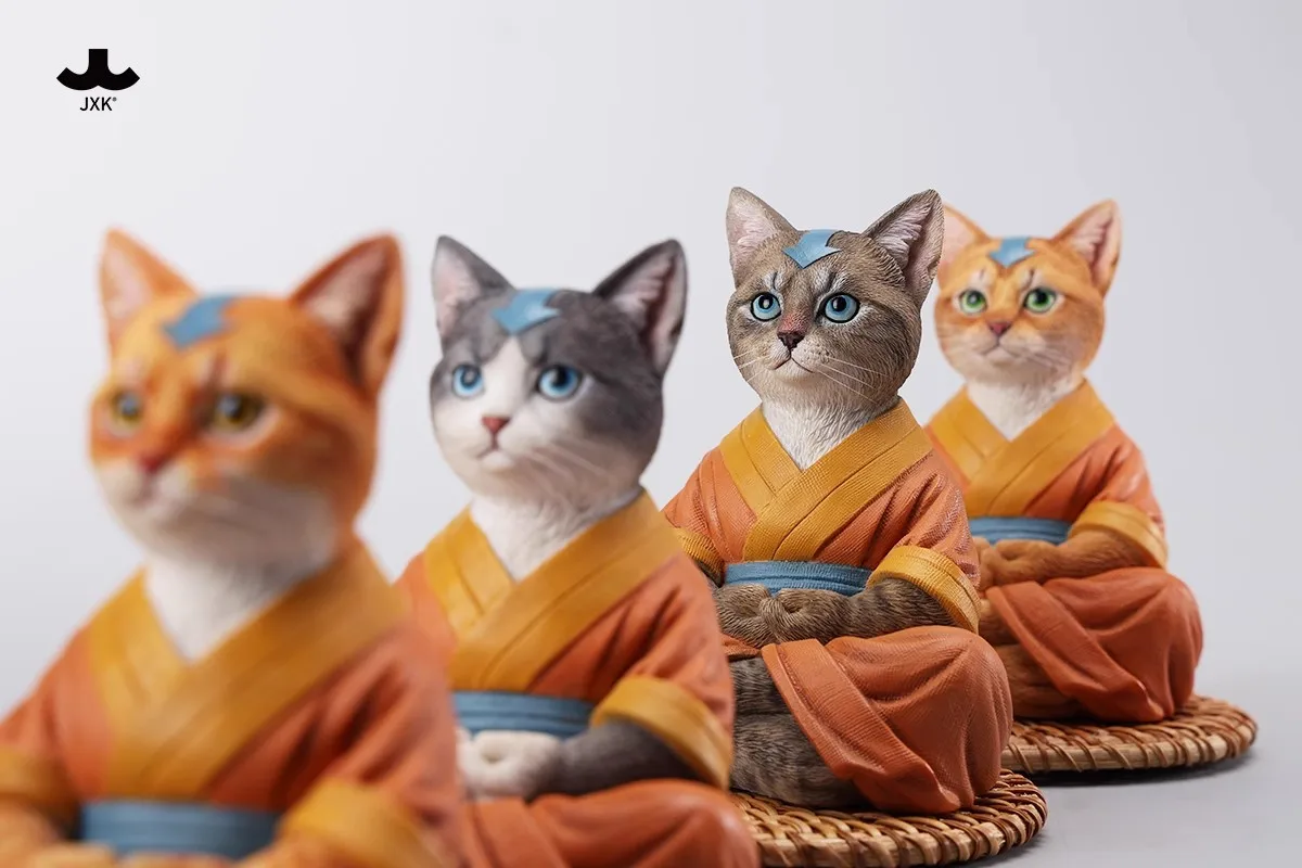 

JXK JXK262 1/6 Qi Zong Cat Simulation Cat Resin Ornament Soldier Scene Accessories Model Toy Fit 12'' Action Figure In Stock