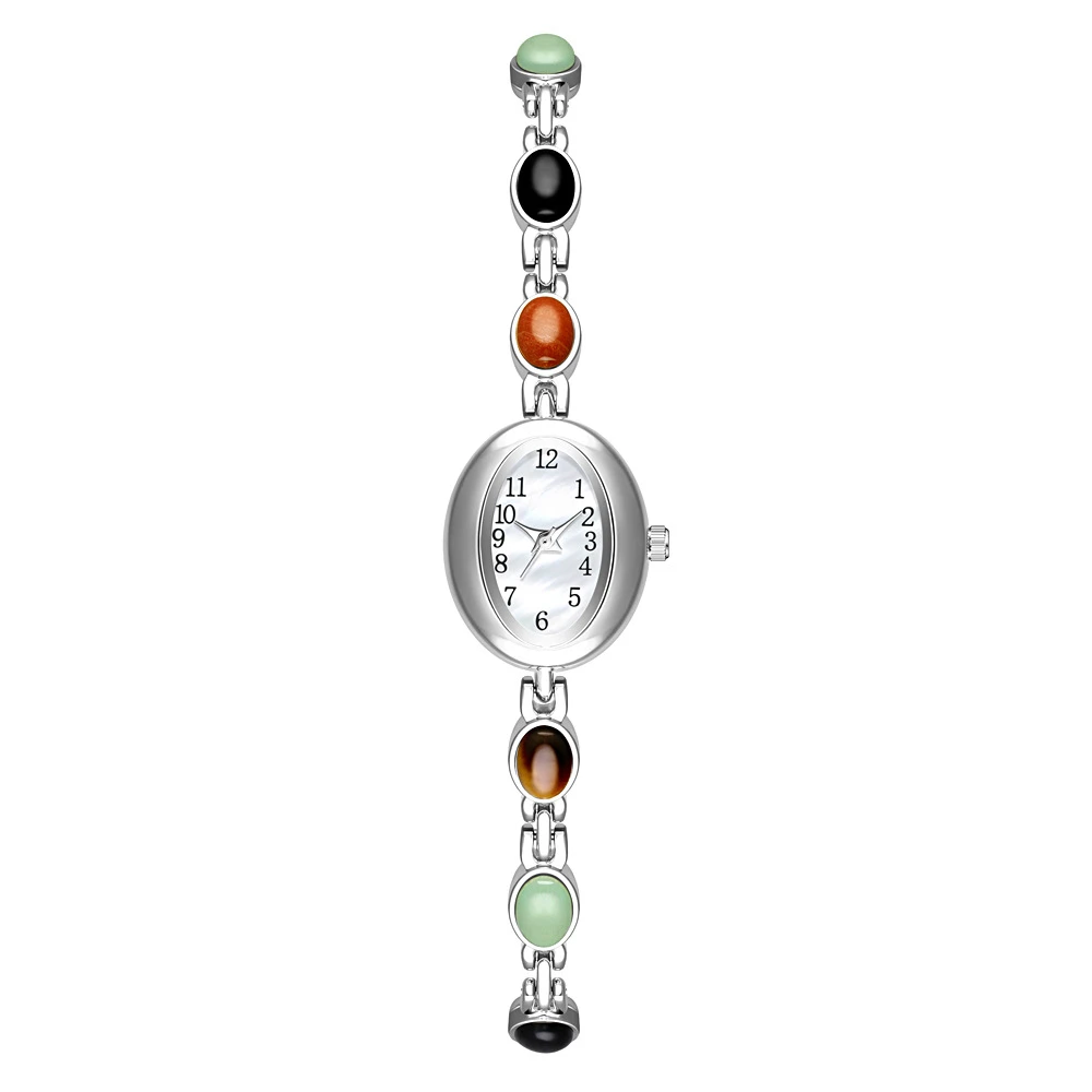 

Transshipment women's watch natural jade Duobao bracelet