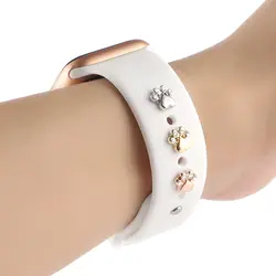 iWatch 시리즈 10 9 8 7 6 5 3 SE/Galaxy watch7 4 5 6/Apple 시계 밴드용 클래식 팔찌 금속 장식용 매력