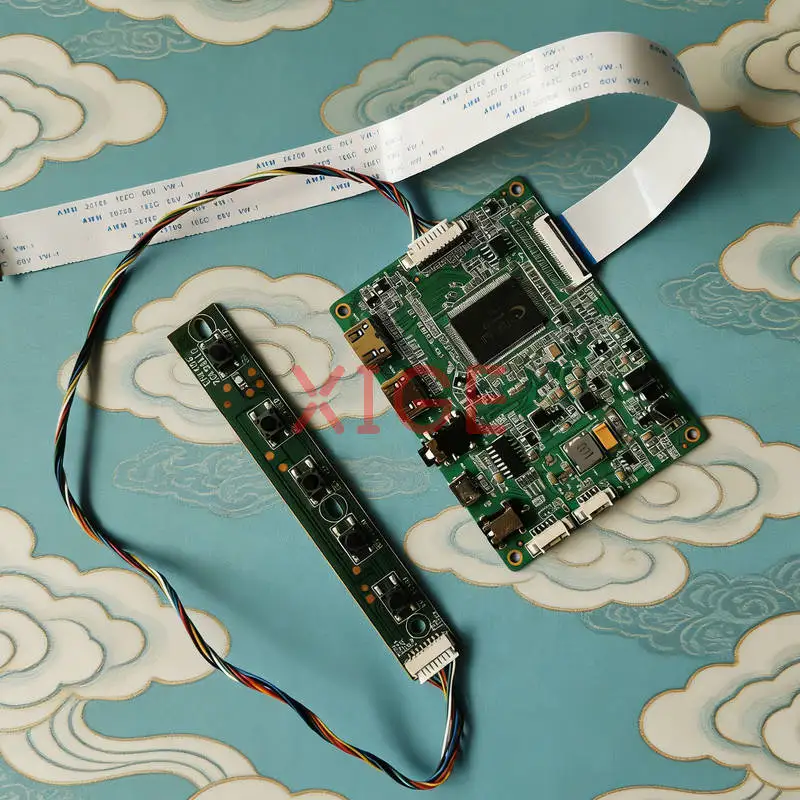 

Плата контроллера экрана, совместимая с HB140WX1 N140BGA N140BGE NT140WHM, 30-контактный EDP, 1366*768, 1366x768, комплект для ноутбука/монитора с 2 Mini-HDMI