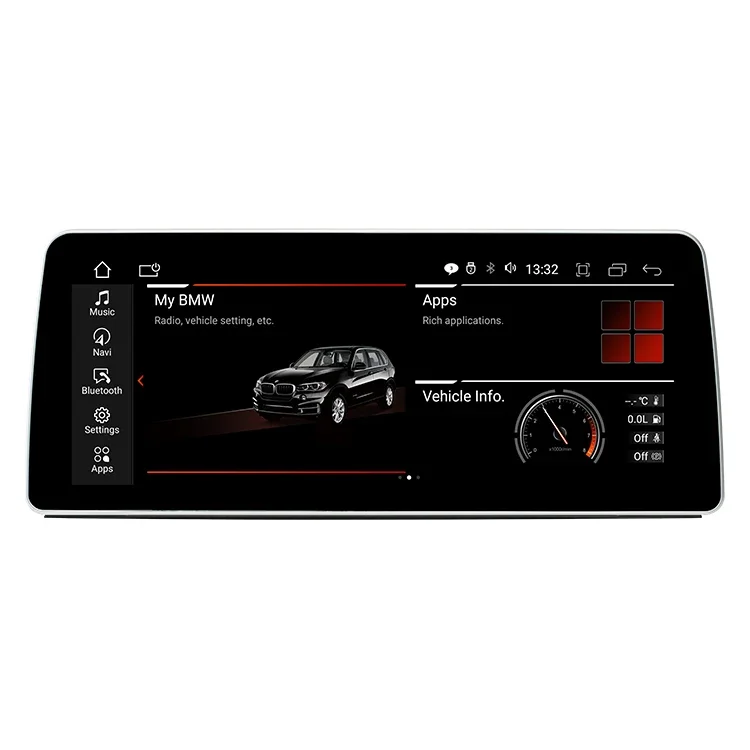 カーGPSマルチメディアラジオ,プレーヤー付きラジオ,Android 11,8コア,CarPlay,wifi,GPSナビゲーション,12.3インチ,8コア,BMW e60用