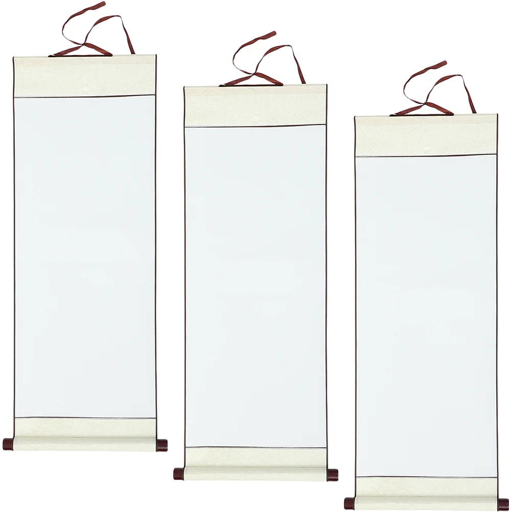 Paper Scroll Blank Chinese Calligraphy Hanging Painting Pattern for Dressmaking Parchment