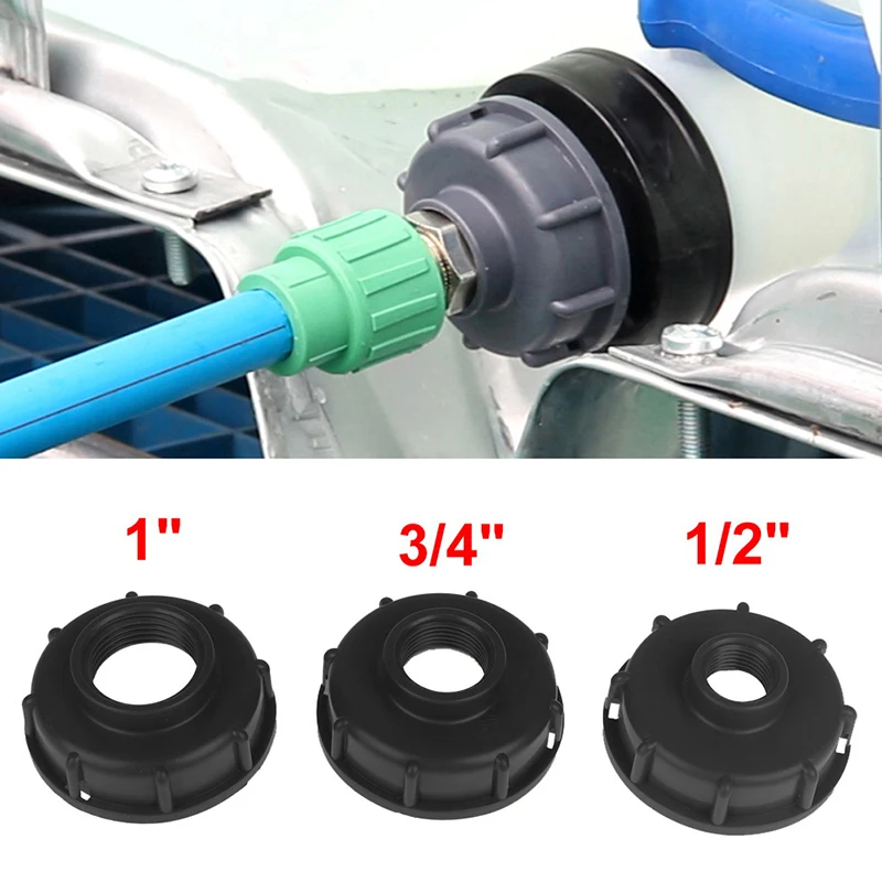 Фитинги бака IBC S60X6 с крупной резьбой для разъема адаптера 1/2 дюйма 3/4 дюйма 1 дюйм