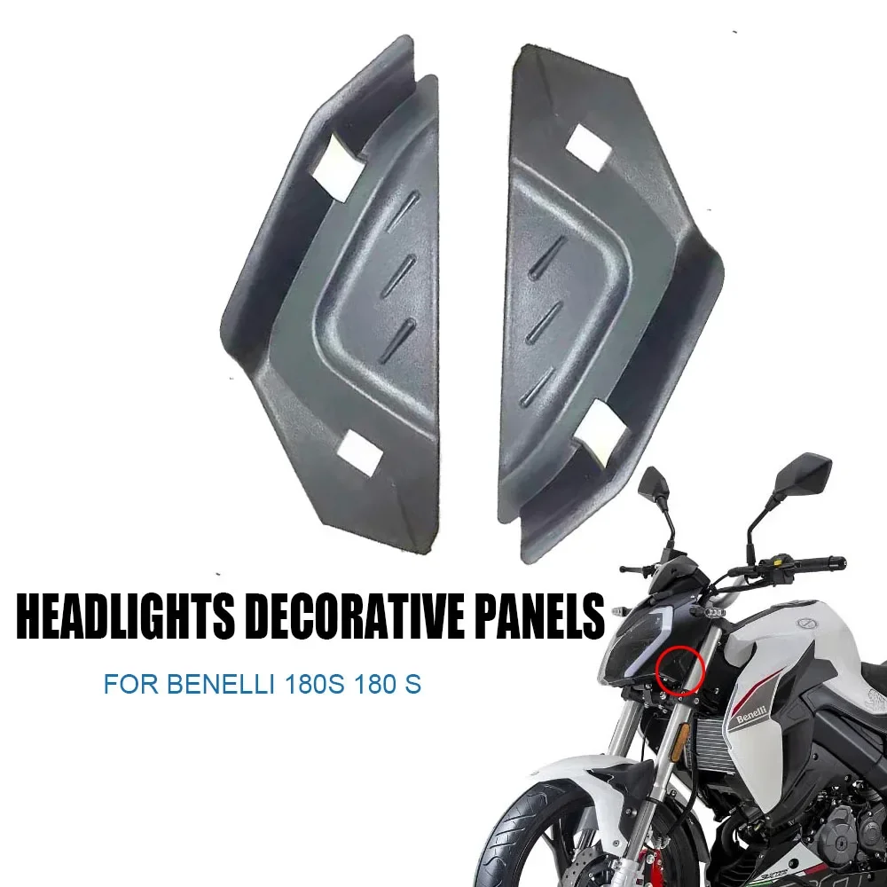 Keeway-paneles decorativos originales para motocicleta, faros izquierdo y derecho para Benelli 125 S, 180 S, 180 S, 165S, RKF 150