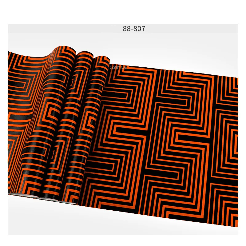 KTV Theme Box Wallpaper Golden 3D Corridor Flash Background Wall Bar Wall Cloth Bedroom Living Room Home Decoration Wall Sticker