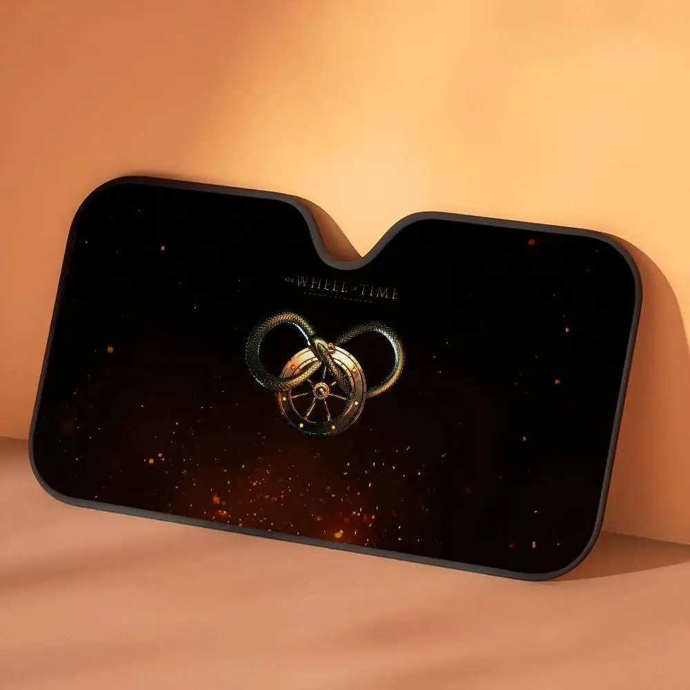 ภาพยนตร์ The Wheel Of Time ม่านบังแดดกระจกบังแดด Sun Shade Auto Sun Visor ครอบคลุมรถรถ Solar Protection