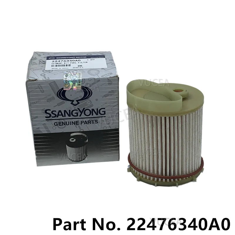 FILTRO PETROLEO ORIG FOR SSANYONG RODIUS/STAVIC (II) G4 REXTON KORANDO C MUSSO (SPORTS II) REXTON 22476340A0 22476-340A0