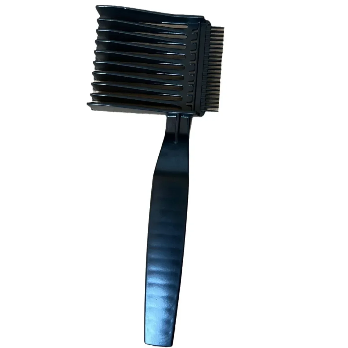 Men\'s Long Handled Push Cut Hair Comb, Men\'s Gradient Styling Push Edge Positioning Comb or Fades Comb for Men Styling Arc Flat