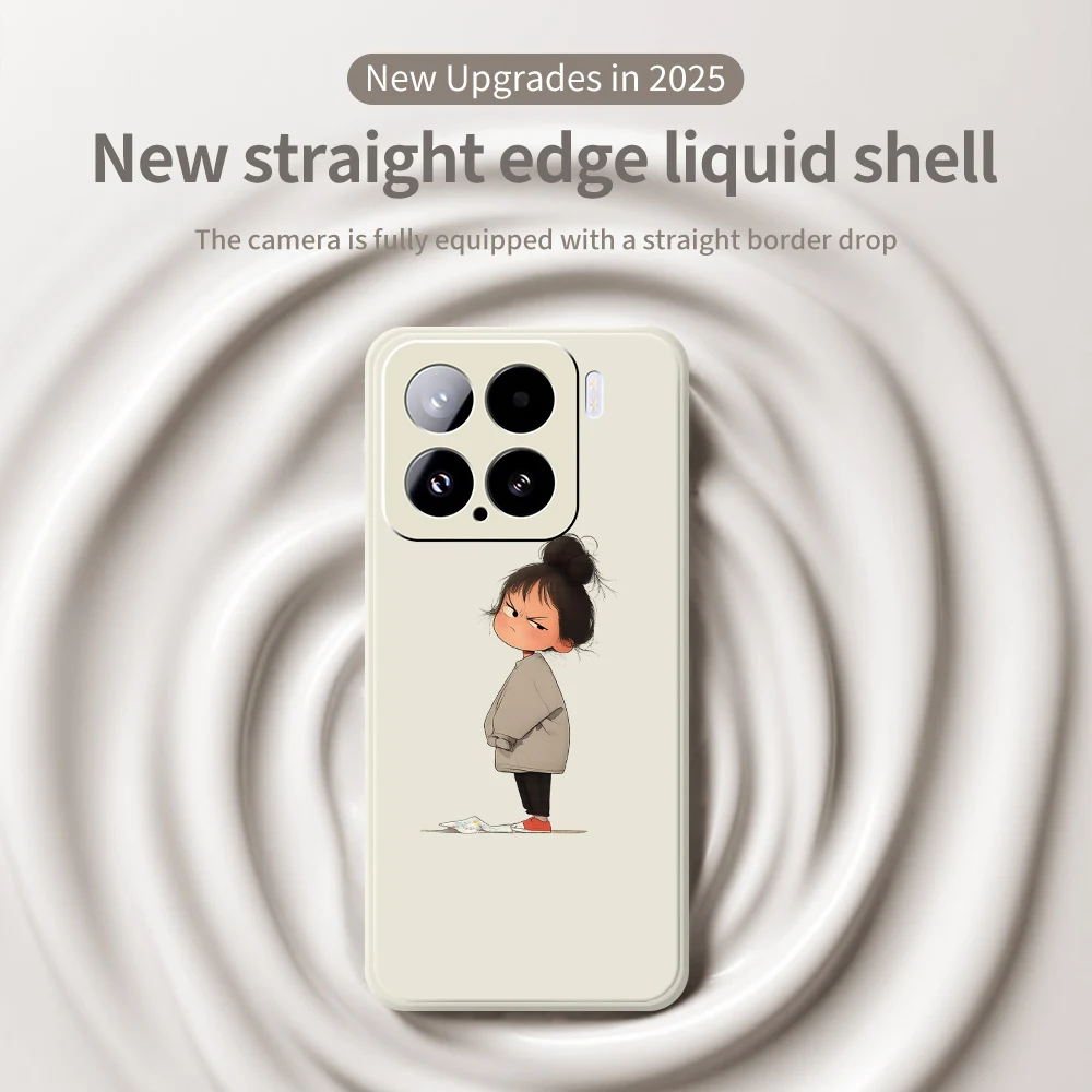 حافظات هاتف لطيفة للفتيات لهاتف Xiaomi Mi 15 Ultra Mi 14T 13T 12T 11T Pro حافظة لهاتف Xiaomi Mi 13T Pro Mi 11T Pro من السيليكون