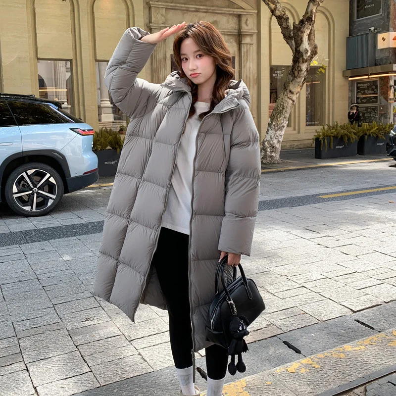 Winter Women's Cold Coat Parkas Quilted Super Hot Coats Hooded Long Cotton Padded Jacket Jackets Womens Winter Clothing Trendy