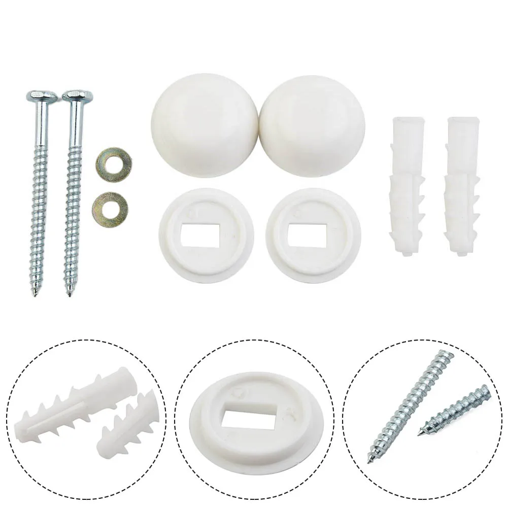 Toilet Bidet Anchor Bolts Set Toilet Foot Mounting Pan Fix To Floor Kit Repair Fixings Fitting Accessories Stainless Screws