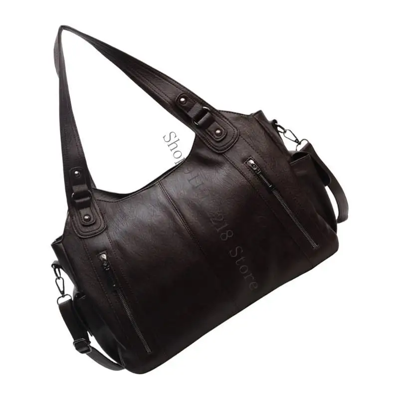 

Women Bag Fashion Armpit Bag Stylish Commuting Bag Large Capacity Shoulder Bag 066F