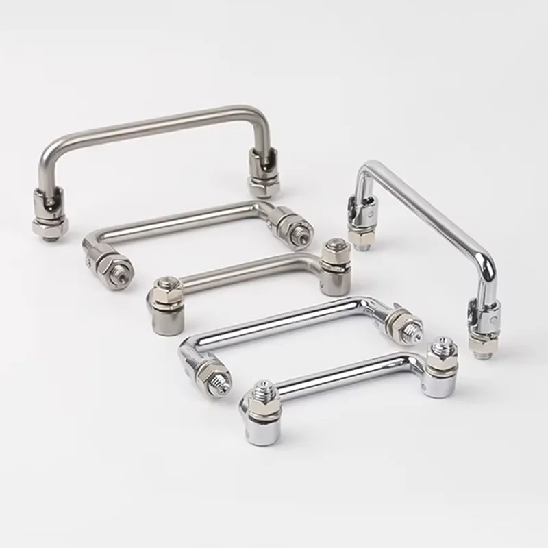 Modern Metal Hardware Bag Furniture Case Spring Handle Industrial Movable Toolbox Cabinet Handle