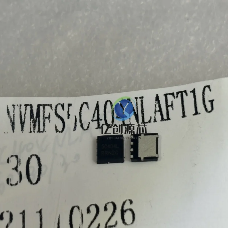 100% novo transistor de efeito de campo original (MOSFET) NVMFS5C404NLAFT1G DFN-5