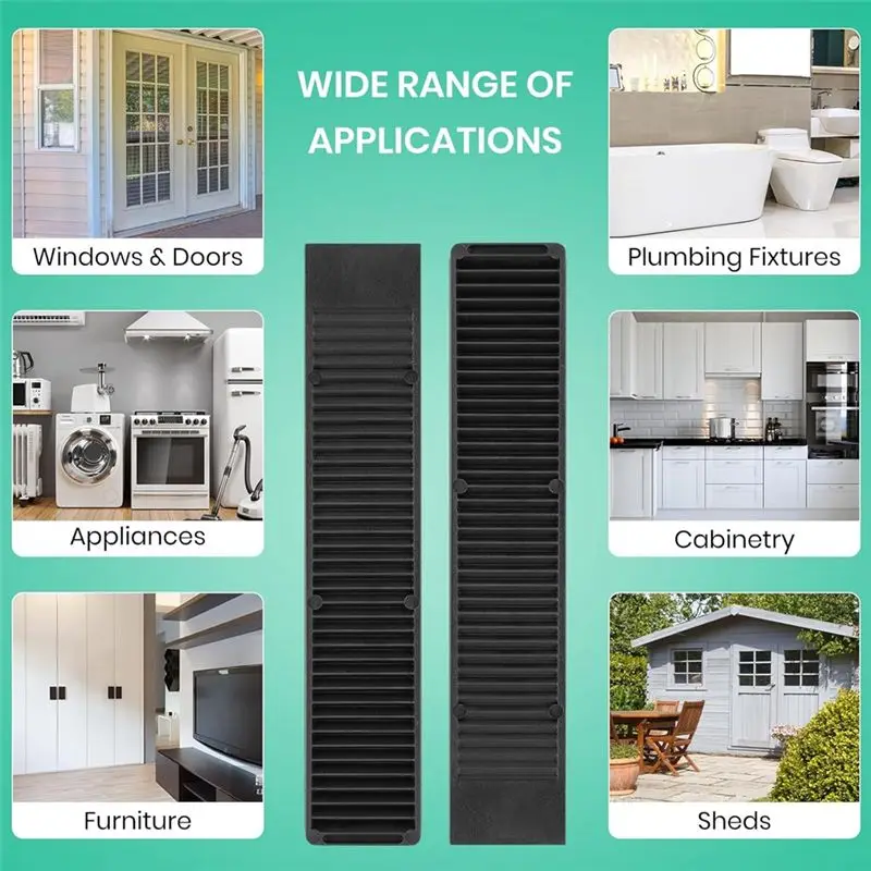 A68P-20Pcs Composite Shims And Leveling Wedges, Plastic Shims Wedges For Furniture Appliances,Furniture Levelers, Door Shims