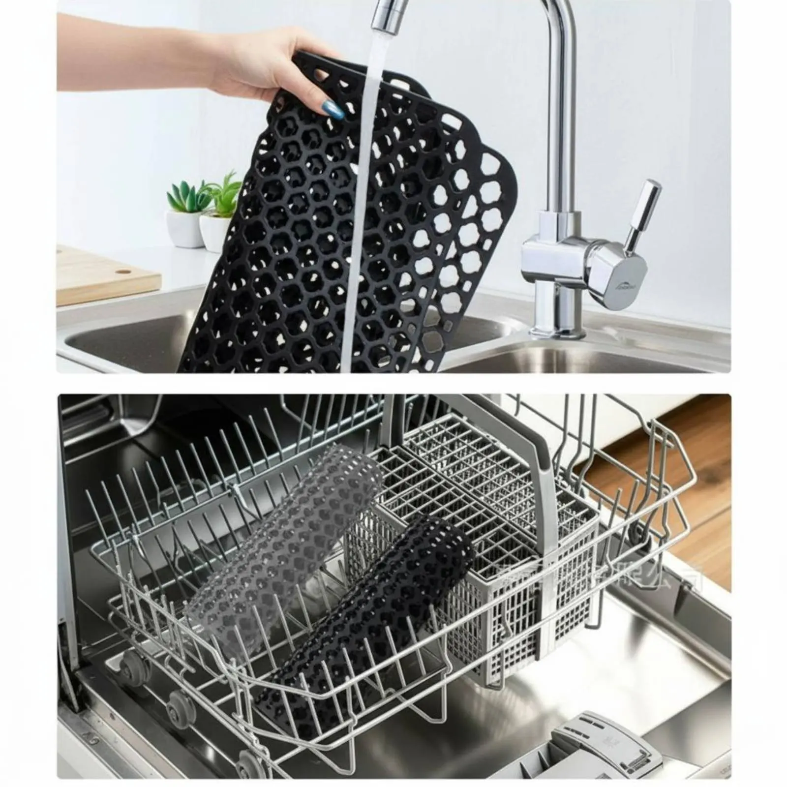 

Kitchen Sink Protector Non-Slip Silicone Sink Protector Household Accessory Easy to Clean BPAunrestricted