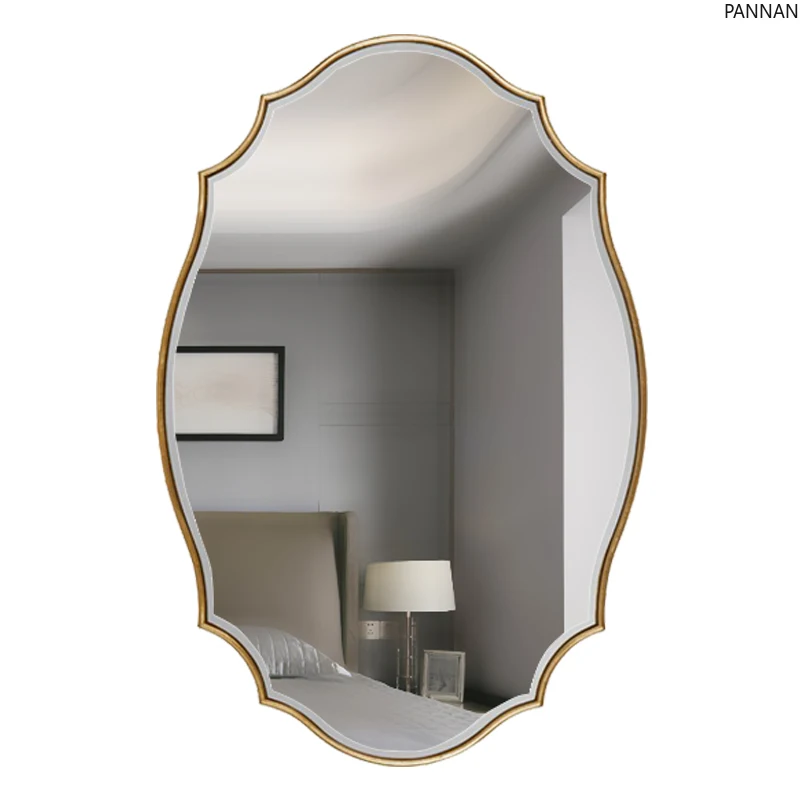 

American dining side wall wall hanging decorative mirror bathroom mirror