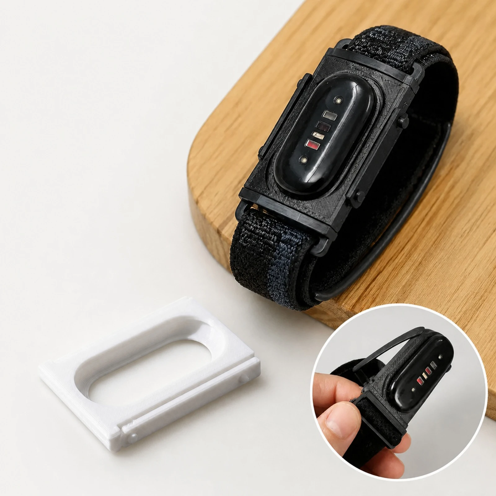 Band Adapter Bracket Frame For Fitbit Air To Whoop 5.0 Multi-Purpose Replacement Frame Shell Compatible with Nylon Sports Straps