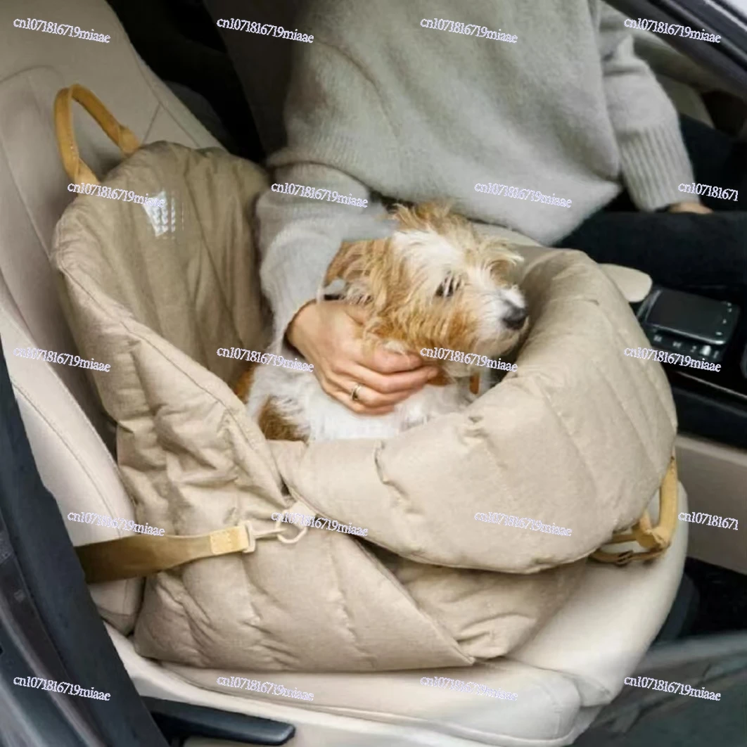 Portable Dog Car Safety Seat Portable Puppy Bag Pet Seat Cushion
