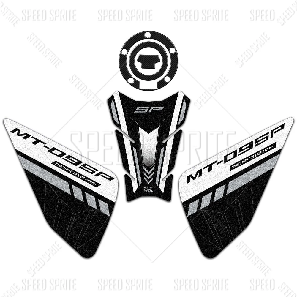 Motorcycle Anti-slip Fuel Tank Pad Sticker Protector Decal Accessories Waterproof For YAMAHA MT09SP MT-09 SP MT 09 SP 2021-2023