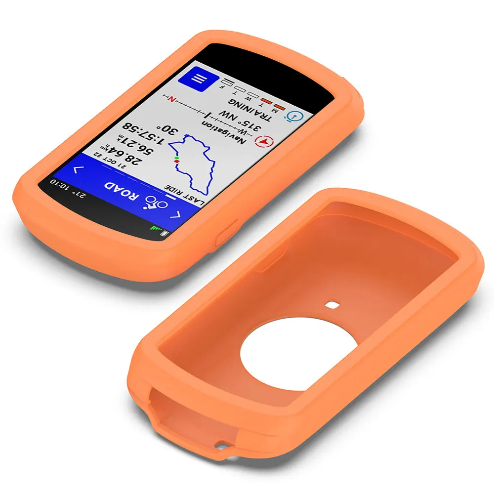 Per Garmin Edge 1040 Silicone Gps bici bicicletta protezione dello schermo del Computer ciclocomputer custodia protettiva con pellicola di vetro