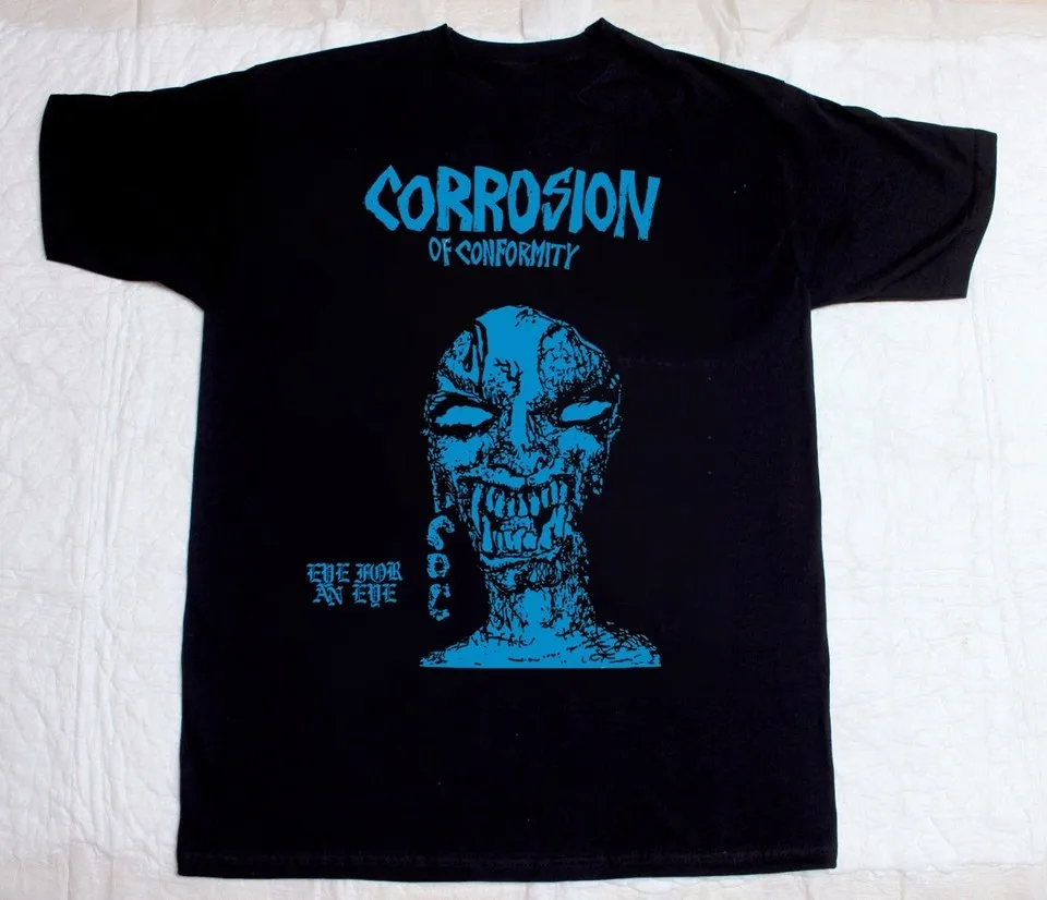 Corrosion of Conformity Eye For An Eye Black S-2345XL Unisex T-Shirt
