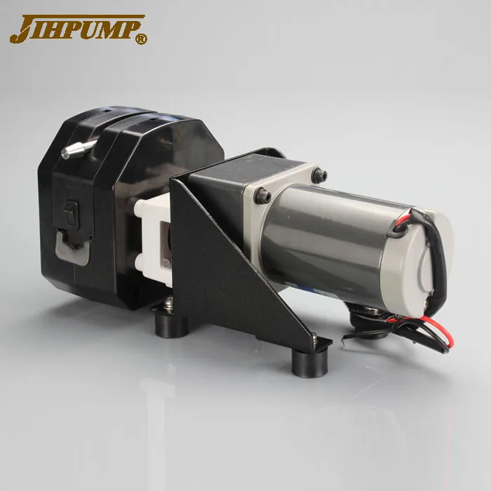 JIHPUMP 253D KZ25 24v 6000ml High Precision Small Mini Micro Easy Load oem Peristaltic Pump Water Liquid Dosing Hose Pumps