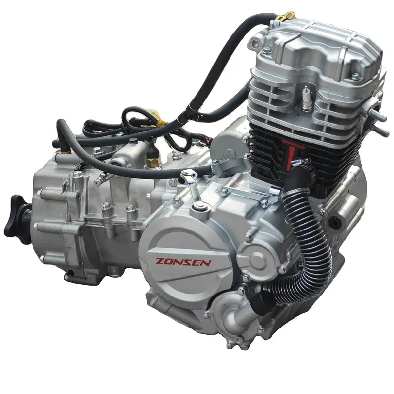 Factory Hot Selling OEM Manufacturers 6-Speed Chinese Motorcycle Engine Assembly  Water-Cooled Zongshen 4-stroke 330cc Motorcycl