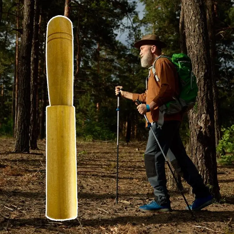 أداة مكالمات الخنزير البري الخشبية لصيد الخنازير البرية صافرة جذب المحمولة تقليد الصوت أداة دعوة الخنازير للرجال والنساء البالغين