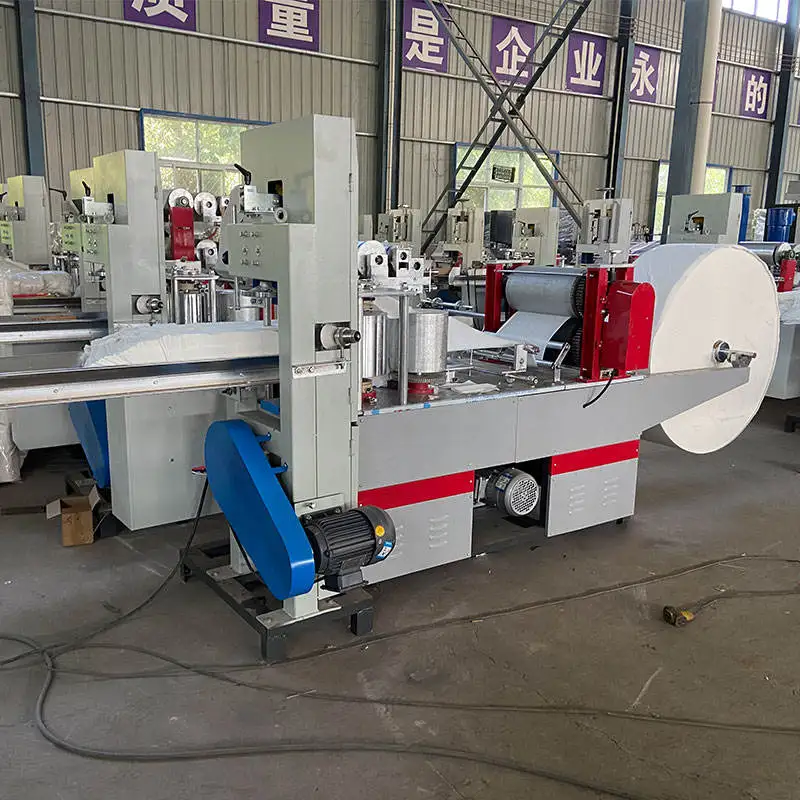 Commercial Serviette Machine Multi Fold Paper Napkin Making Machine For Tissue Processing