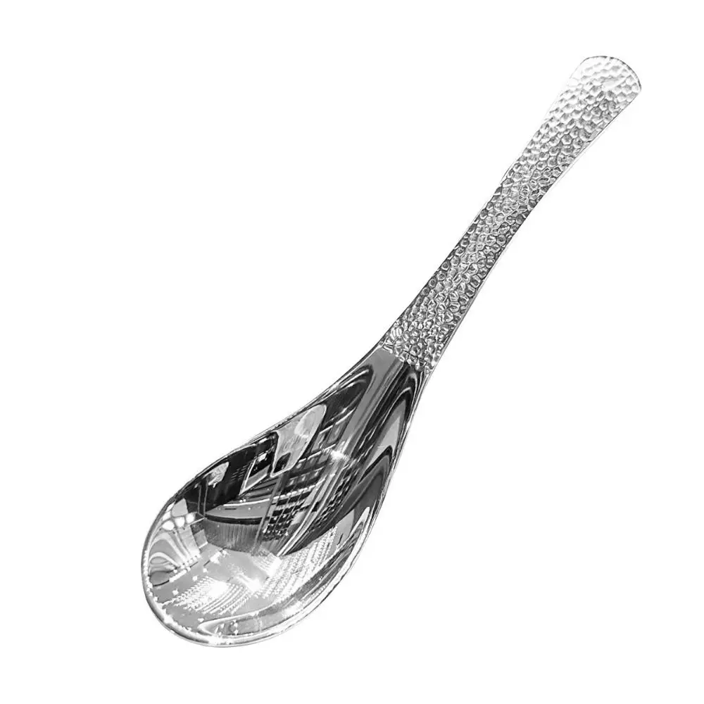 Flatware Stainless Steel Soup Spoon Mirror Polished Home Kitchen Tableware Tablespoon