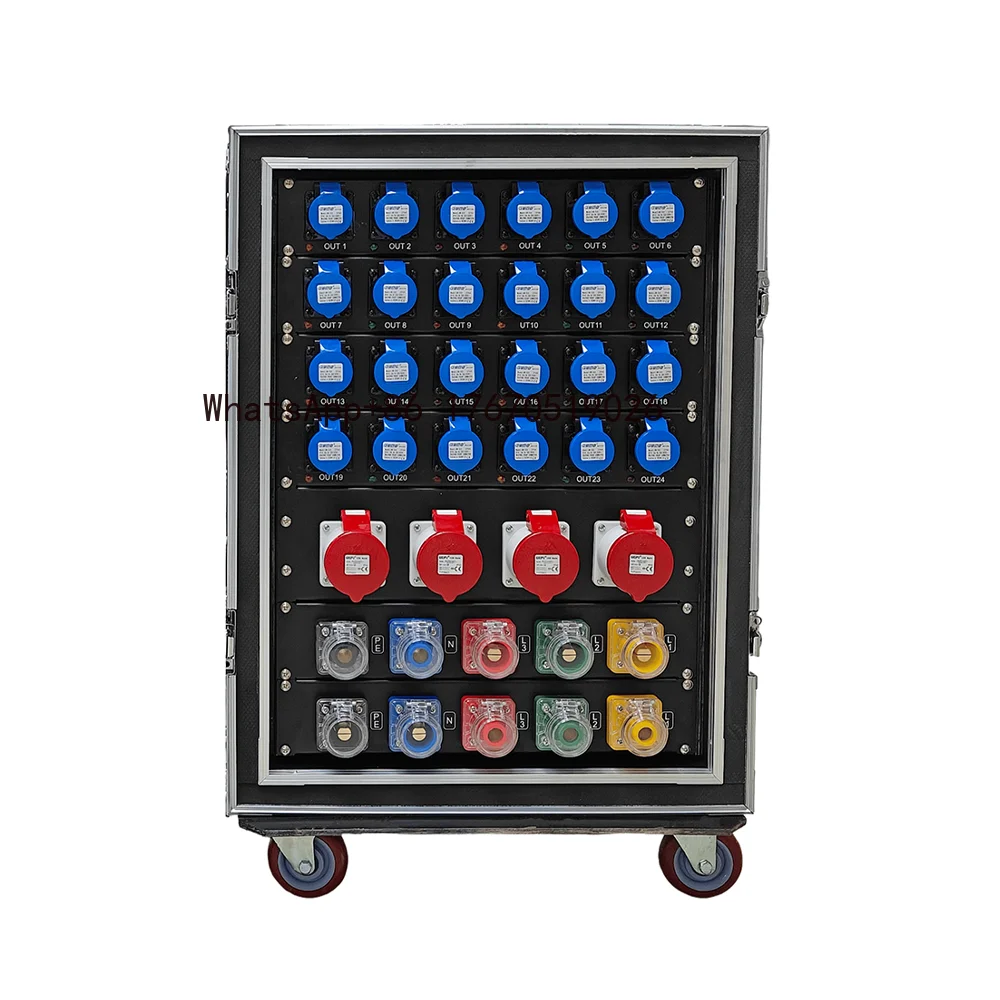 

Heavy 24CH 16A Power Distro Box for Special Events and Outdoor Events Stage Lighting Power Supply System