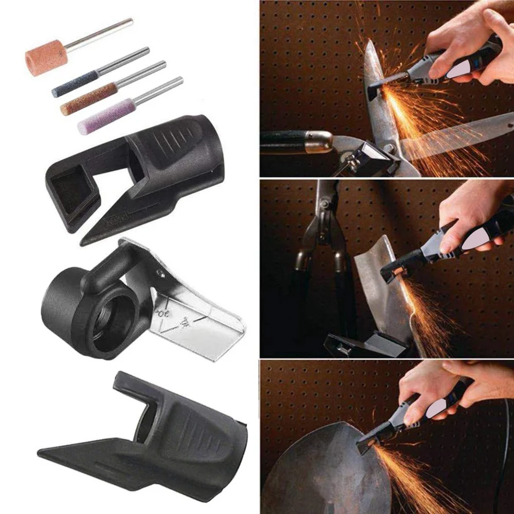 Kit De Acessório Para Afiar Ferramentas De Jardinagem Ao Ar Livre, Lâminas De Serra De Corte Lento, Ferramenta Dremel