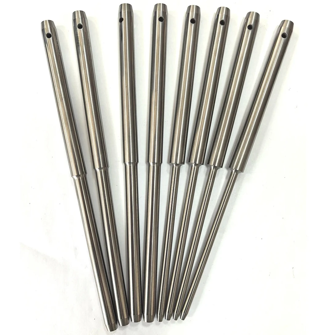 

Support customized High Precision 190mm Long Step 2 with Hole Hand Serdi Carbide Pilots