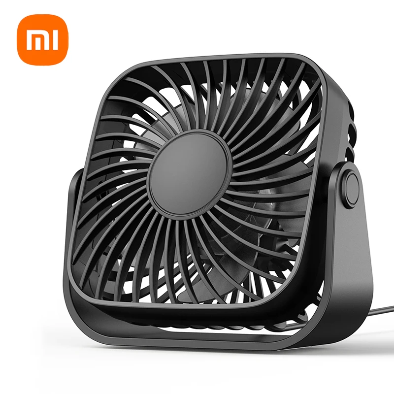 

Xiaomi 4Inch USB Mini Portable Fan for Camping 3 Speeds Quiet Table Personal Fan 360°Adjustment Standing fans For Home Office