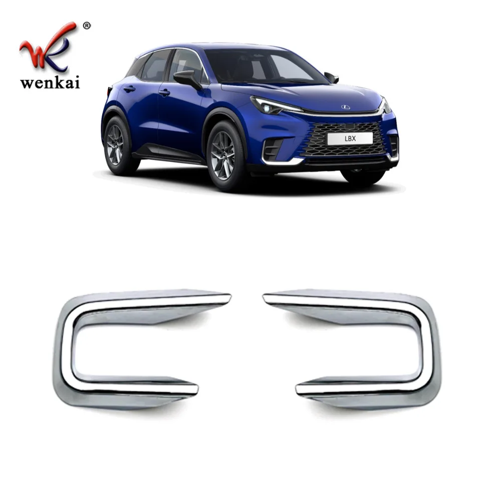 

Exterior Accessories For Lexus LBX 2024 2025 ABS Chrome Front Foglight Fog Light Cover Trim Car Foglamp Bezel Car Styling