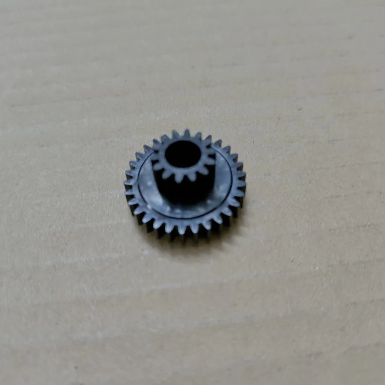 Original 612-80012 Gear m0.8x30+m0.8x14  for Lift motor  fit for Duplicator RISO EV CV