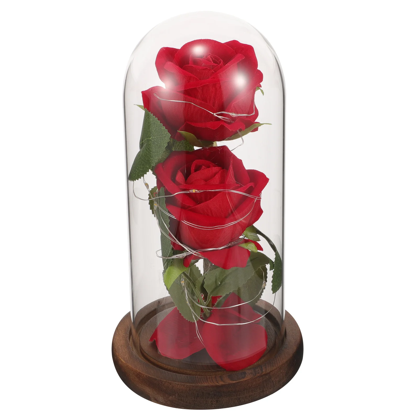 

Rose Table Lamp Flower LED Light Wedding Decor Party Decorative Desk Decoration