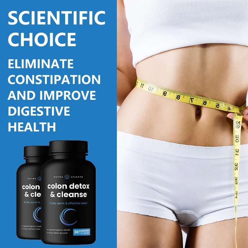 Colon Cleansing Detoxifier - Maintains Stomach Acid Balance, Promotes Intestinal Health, Helps Burn Fat and Relieves Bloating