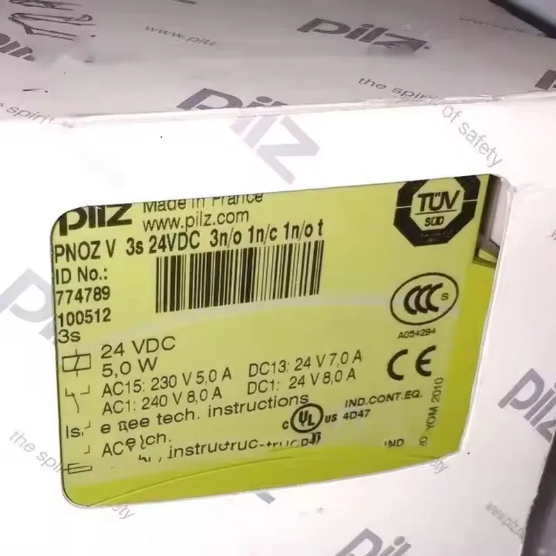Новый оригинальный модуль реле безопасности pilz774789 V 3s 24 В постоянного тока 3n/o 1n/c 1n/o t на Фото №6