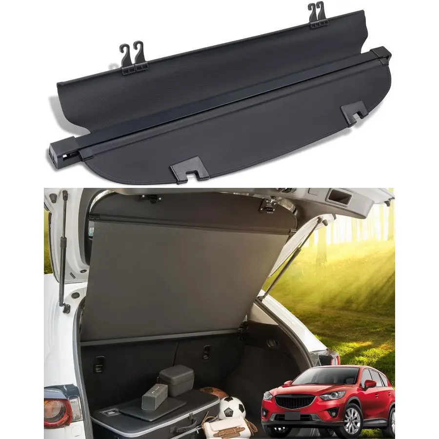 

Cargo Cover for Mazda CX5 20172025 Car Accessories for Mazda CX5 2025 2024 2023 2022 2021 2020 2019 2018 2017, Aluminum Retracta
