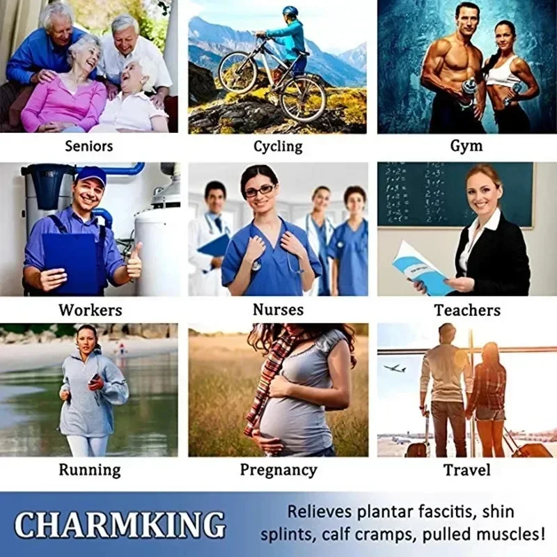 Meias de compressão unissex para homens e mulheres, meias médicas para diabetes, varizes, meias esportivas para corrida, ciclismo, viagens, voo, ioga