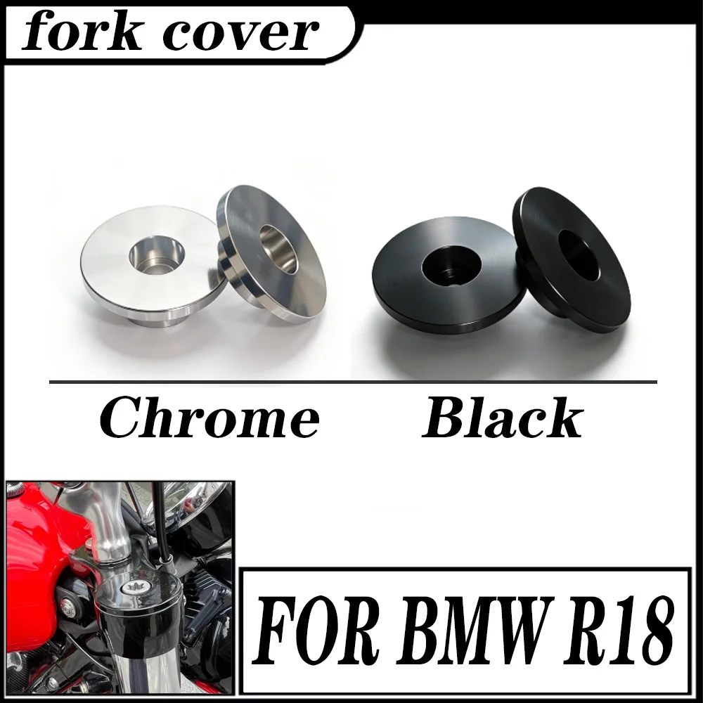 

Для мотоциклов BMW R18 Classic, R18B, Bagger, Transcontinental: Легкие ретро-накладки на верхнюю переднюю вилку (комплект)