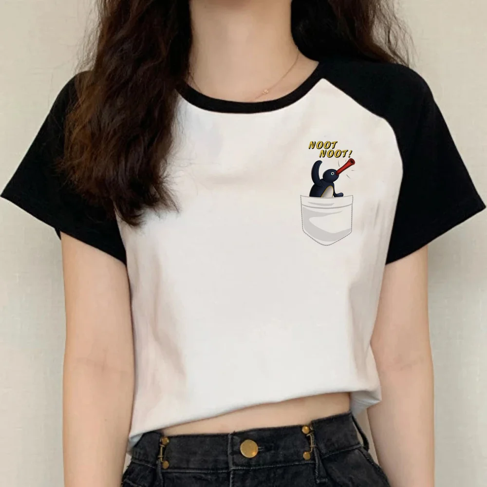 nootnoot pingu t shirt men graphic top male funny harajuku comic clothes