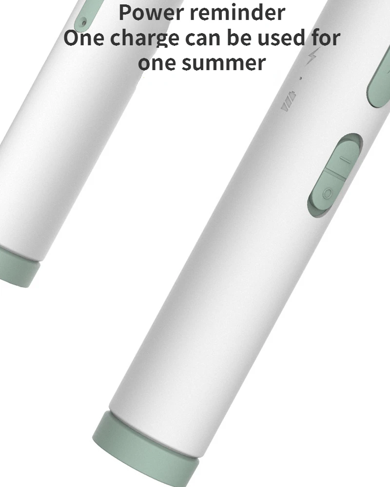 Green Scalable Foldable Mosquito Swatter Lithium Battery for Bedroom Household Wall Mounted USB Charging Base Mosquito Swatters