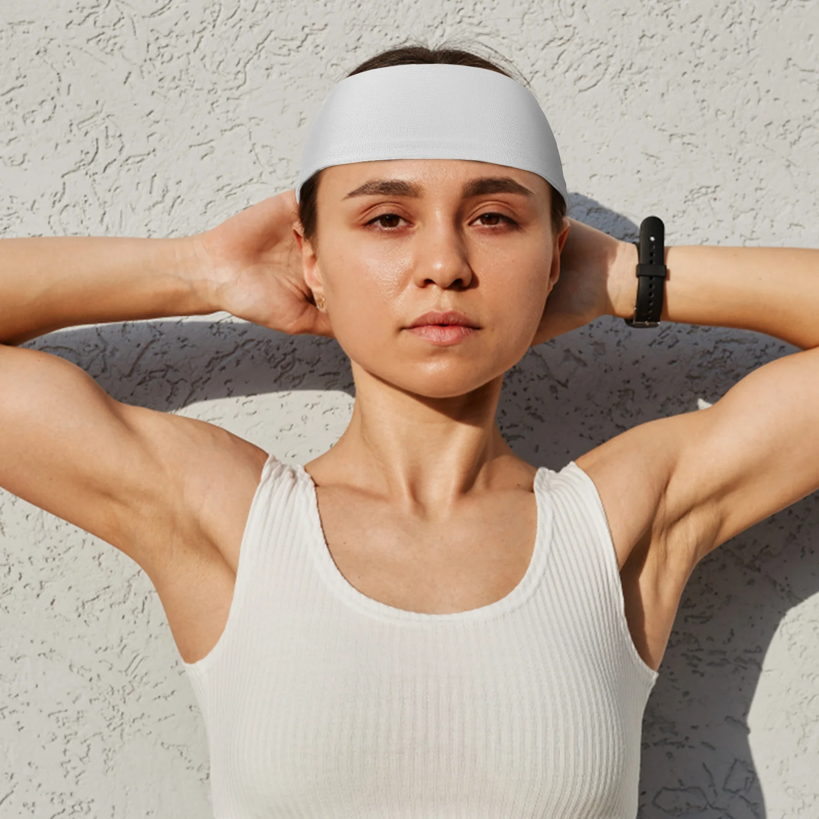 

4Pcs Sports Headbands for Men Women Breathable Moisture-Absorbing Tie Headband for Running Basketball Cycling Skiing