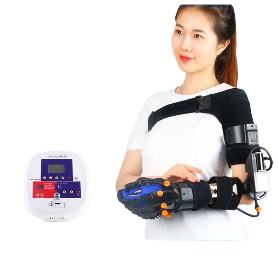 

Multi-Function Arm Elbow Joint Gloves Stroke Hemiplegia Rehabilitation Device Cerebral Physical Therapy Equipment