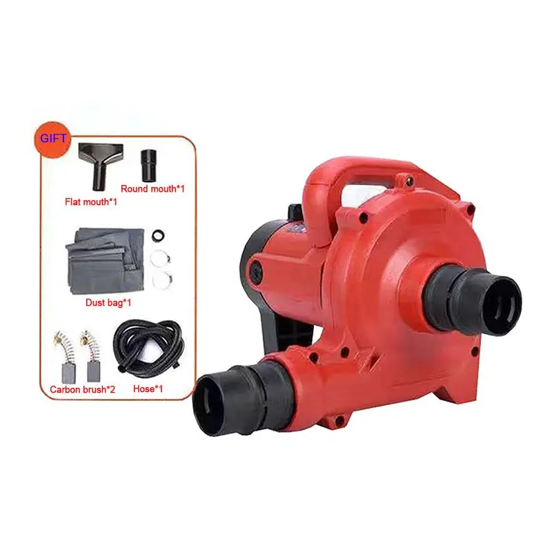 Penyedot Debu Industri 1480W Peniupan & Penghisap Mesin Penggilingan Slot Pemotong Listrik Tugas Berat Pengumpul Debu